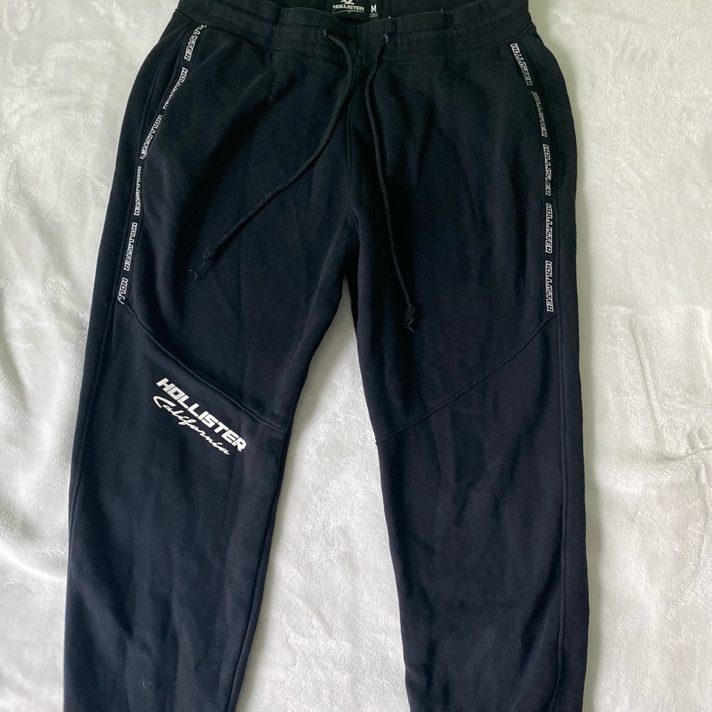 Men's Hollister Fleece Logo Tape Jogger sweatpants